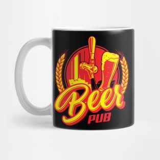 Beer Pub T-Shirt Mug